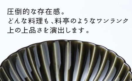 【美濃焼】ぎやまん陶 7寸鉢 利休グリーン【カネコ小兵製陶所】【TOKI MINOYAKI返礼品】 食器 ボウル 鉢 どんぶり 丼 丼ぶり サラダボウル スープボウル 麺鉢 ラーメン うどん デザート