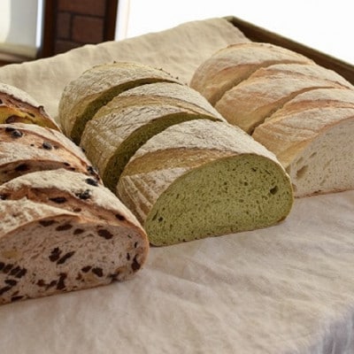 とかち産「焙煎ふすま」のとかち有機ふすまカンパーニュセット 5種9個 北海道十勝産 パン【配送不可地域：離島】