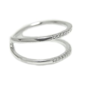 PT900プラチナ「エタニティー」高級ダイヤリング幅広デザイン【33137-1】