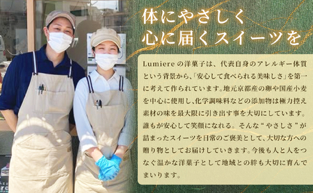 クッキー(ショコラ・8枚) スイーツ バレンタイン 焼き菓子 洋菓子 ギフト 贈り物 プレゼント 京都府 【uj-FQ004-G】【洋菓子のお店Lumiere】