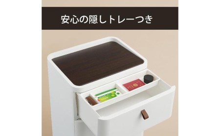 ロイヤルドロアー 544 幅54cm 4段 スリムタイプ 収納棚 キャビネット チェスト 収納ボックス 衣類収納 衣装ケース クローゼット キッチン 収納家具 【031S001】