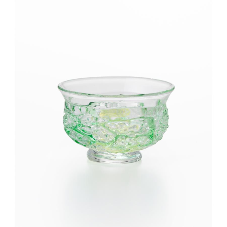 ＜津軽びいどろ＞盃12か月コレクション【5月】新緑