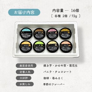 1162-1 ジェラート詰め合わせ16個入り KN053-001-02 アイス アイス詰合せ アイスクリーム ジェラート詰合せ カップ カップアイス チョコアイス バニラアイス スイーツ バニラ チョ