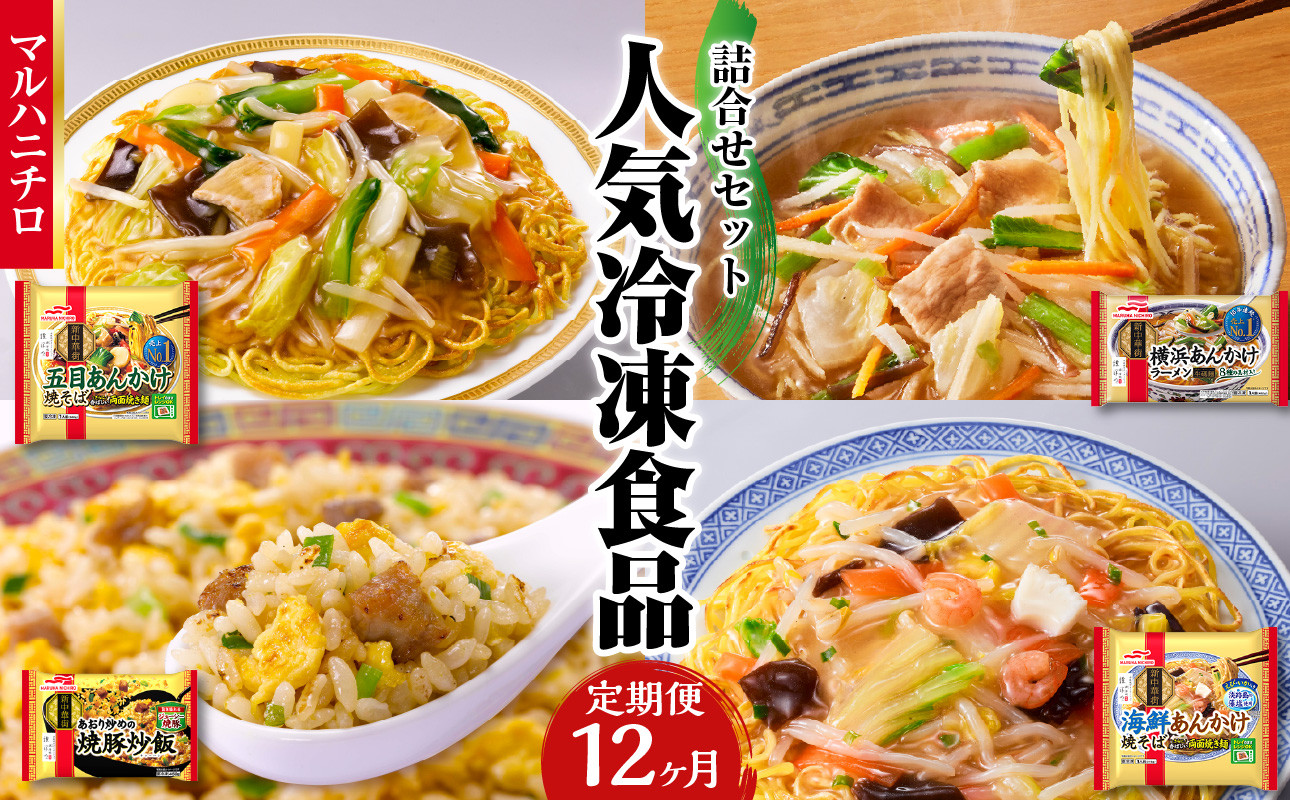 
            マルハニチロ 冷凍食品 詰合せセット《12ヵ月定期便》 【045-T04】
          