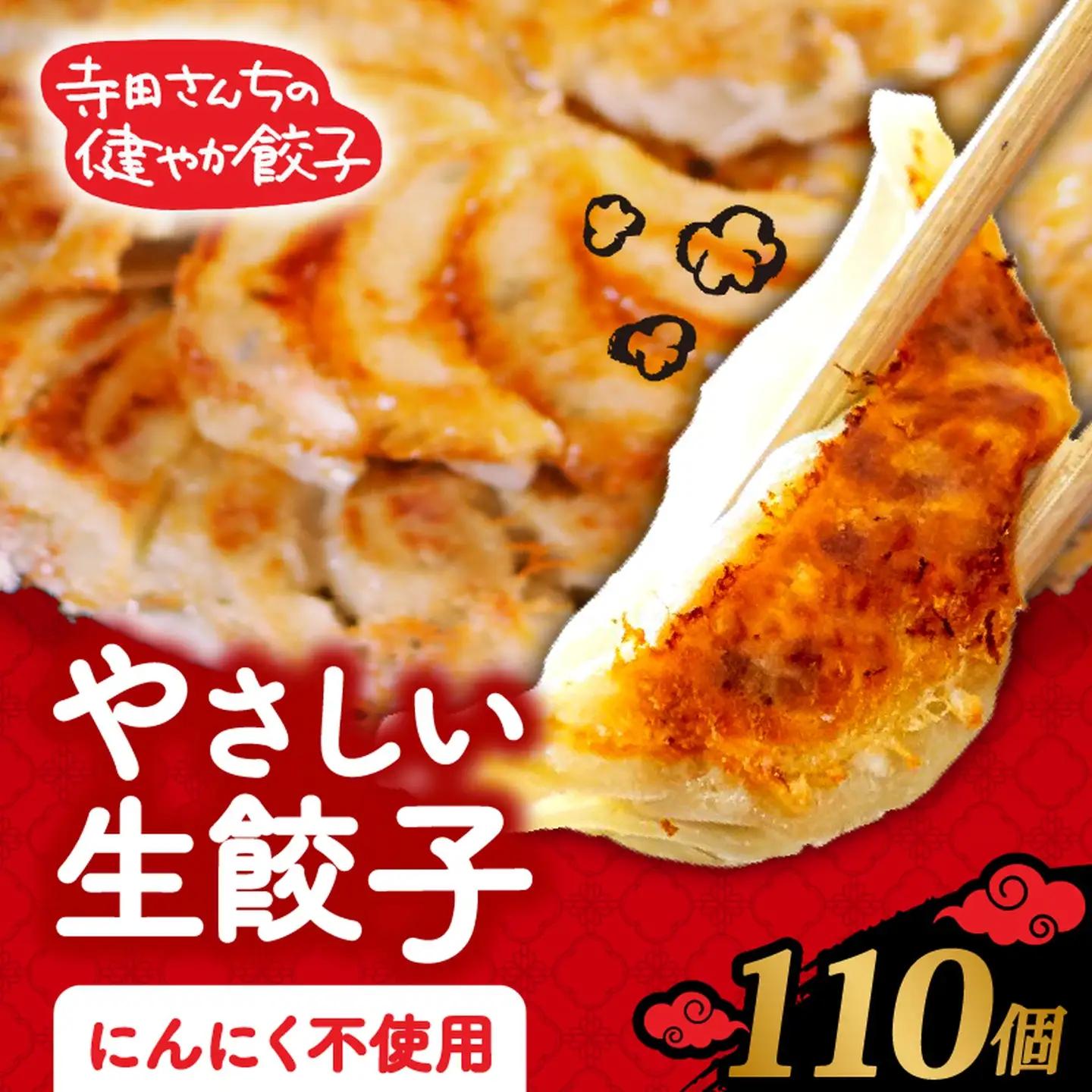 【生餃子】 にんにくなし  110個 餃子 冷凍 無添加