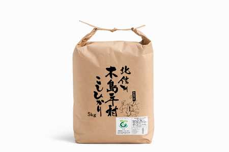 木島平産こしひかり 約5kg | 米 白米 精米 特別栽培米 コシヒカリ こしひかり お米 おこめ 減農薬 長野県 木島平村 信州
