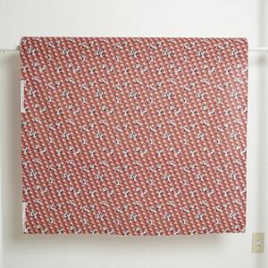 【ブラウン】紀州晒 紀州和晒 シーチング コットン 綿 綿100% 生地 布 民芸シリーズ 民芸 青海波 花 扇 和風 WAGARA おしゃれ ハンドメイド 手芸 手作り 3m 約110cm