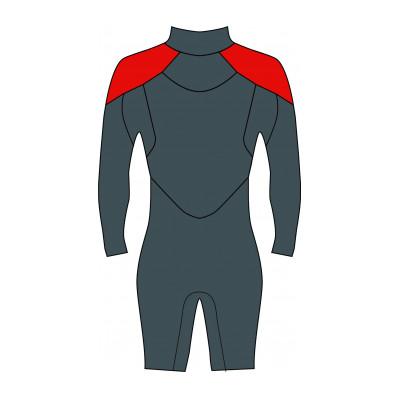 ふるさと納税 いすみ市 【春夏用】SABALLER　ウェットスーツ　BACK ZIP　LSスプリング　フルオーダー |  | 01