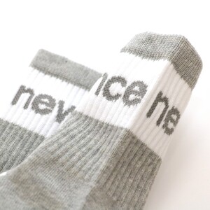 【2026年3月から順次発送】ニューバランスゴルフ ソックス 1足 61862【グレー】《 靴下 くつした ソックス ゴルフソックス ニューバランス 》【2501T14003_03】