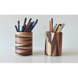 CAMO（ケモウ）ペンホルダー ／木工品 雑貨 文具 吉備木工株式会社 縦目
