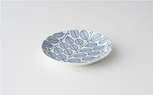 【波佐見焼】フォレッジホワイト プレート 4色セット【西山】【NISHIYAMAJAPAN】 [CB40]