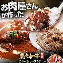 【ふるさと納税】モリタ屋オリジナル和牛カレー＆ビーフシチューセット 各5袋(計10袋) シチュー ビーフシチュー カレー カレーライス レトルト 大阪府高槻市/株式会社ミートモリタ屋[AOAI042]