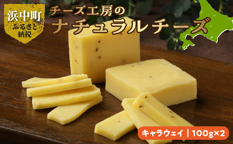 チーズ工房のナチュラルチーズ　キャラウェイ100g×2_H0003-106