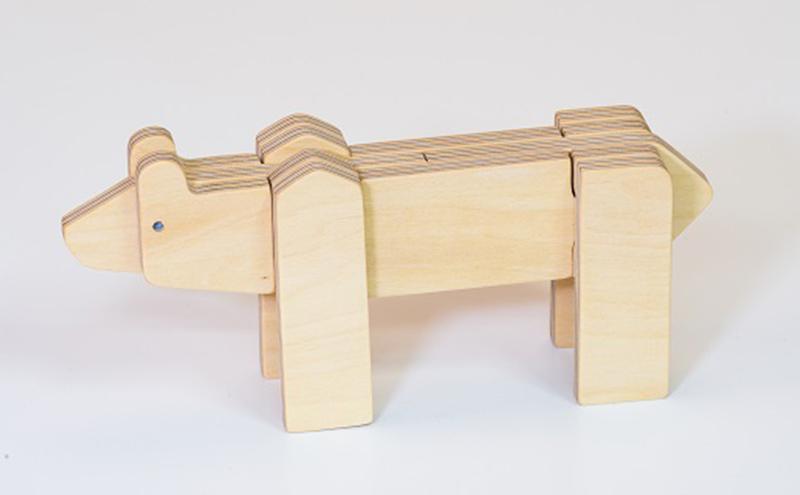 木製 動物パズル animal セット 詰め合わせ ウッドデザイン賞受賞 ペーパーウッド パズル おもちゃ 立体パズル 玩具 おしゃれ かわいい 立体 ジグソーパズル 雑貨 日用品 遊び道具 知育玩具