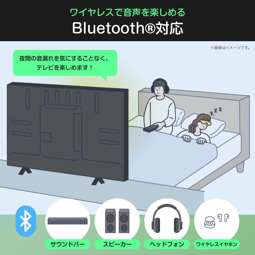 Hisense【設置費込み】3年保証 2K液晶 24インチ 24A4R
