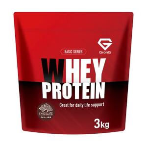 グロング ホエイプロテイン ベーシック チョコレート風味 3kg【1612514】