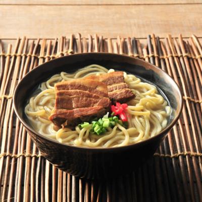 ふるさと納税 浦添市 宮良そばのラフテーそば10食入り