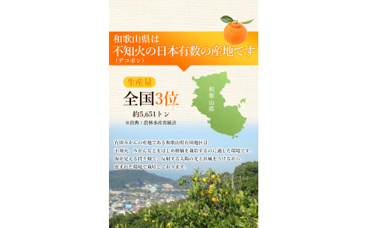 ＜先行予約＞家庭用 不知火 4kg+150g（傷み補償分）【デコポンと同品種・人気の春みかん】【訳あり】＜2月より発送＞ ※北海道・沖縄・離島への配送不可 フルーツ 果物 くだもの 柑橘 和歌山【ik