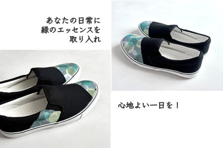 手描きスニーカー「オリーブ」 スリッポン ワイズ 2E 22.0～28.0cm メンズ レディース ユニセックス 【受注制作】ハンドペイント カジュアルシューズ おすすめ おしゃれ 大人のおしゃれ オ