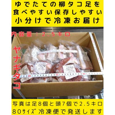 ふるさと納税 白老町 浜ゆでたこ 計2500g 北海道白老町産 |  | 01