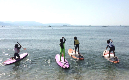 空と海の真ん中でSUP＆SUPヨガ