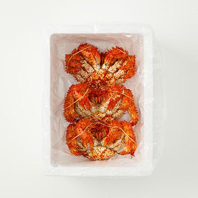 ふるさと納税 根室市 ＜12/21まで年内配送＞★花咲がに500g前後×3尾(計1.5kg) A-54013 |  | 03