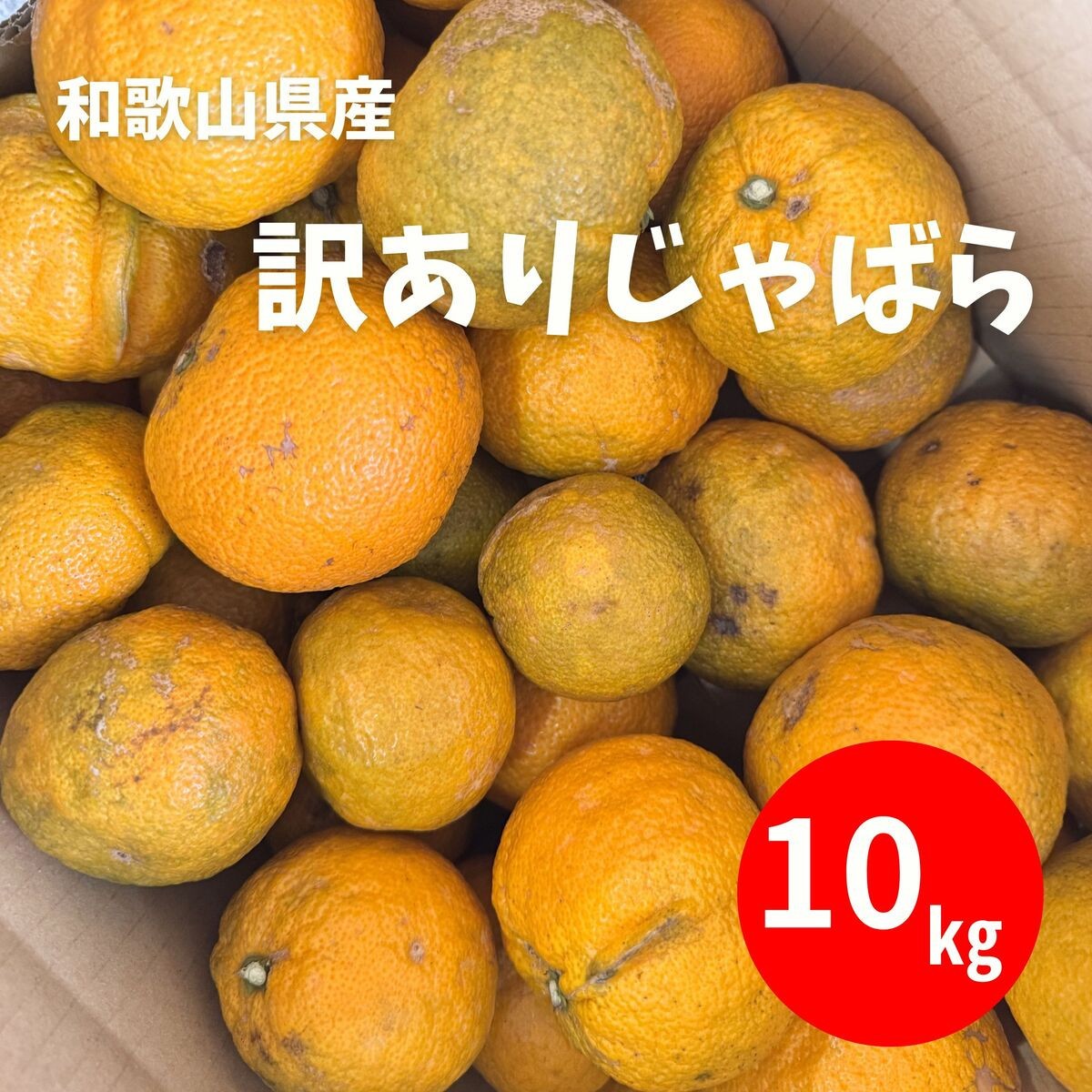 
                  訳あり じゃばら 10kg (56～88玉)
                