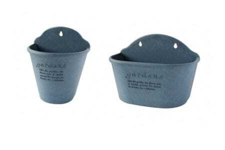 ハンギングポット　2サイズ8点セット(ネイビー)