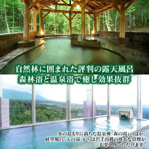 南網張ありね温泉 ゆこたんの森 日帰り御膳プラン 1名様 ／ 日帰り旅行 温泉