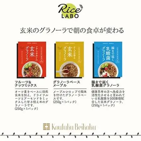 玄米 グラノーラ 6種 アソートパック_  穀物加工品 _【1478956】