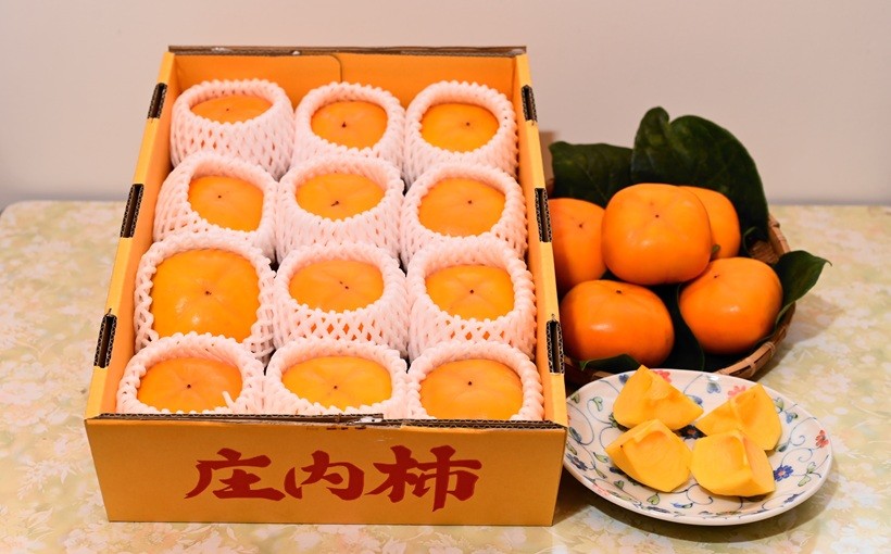 
                  治郎左エ門の庄内柿（1箱約3kg）※ギフト　贈り物にもおすすめ　※11月上旬から順次配送[PM2-004(皆川　みなと)]
                