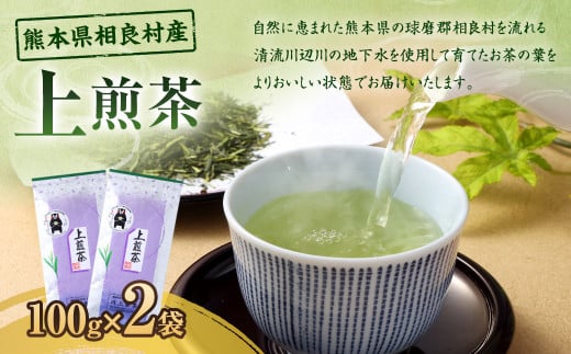 上煎茶（100g）×2袋 お茶 茶 緑茶 煎茶