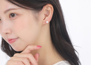 真珠 アクセサリー ピアス パール 7mm ～ 7.5mm Pt900 レディース 伊勢志摩 伊勢 志摩 冠婚葬祭 結婚式 入学式 卒業式 成人式 慶事 ジュエリー アコヤ真珠 / 老舗の真珠専門店・