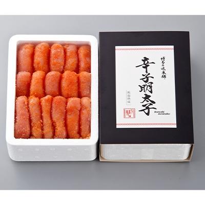 ふるさと納税 小竹町 博多の味本舗　辛子明太子　切れ子【無着色・二段仕込み】計2kg(500g×4)