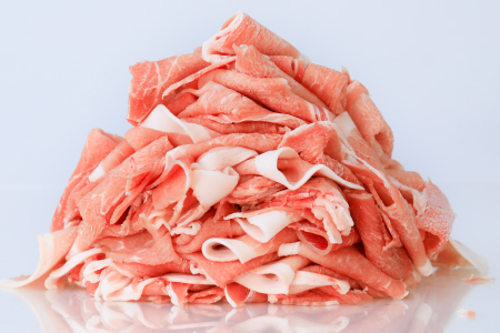 豚モモスライス（しゃぶしゃぶ用）2500g　B-1063