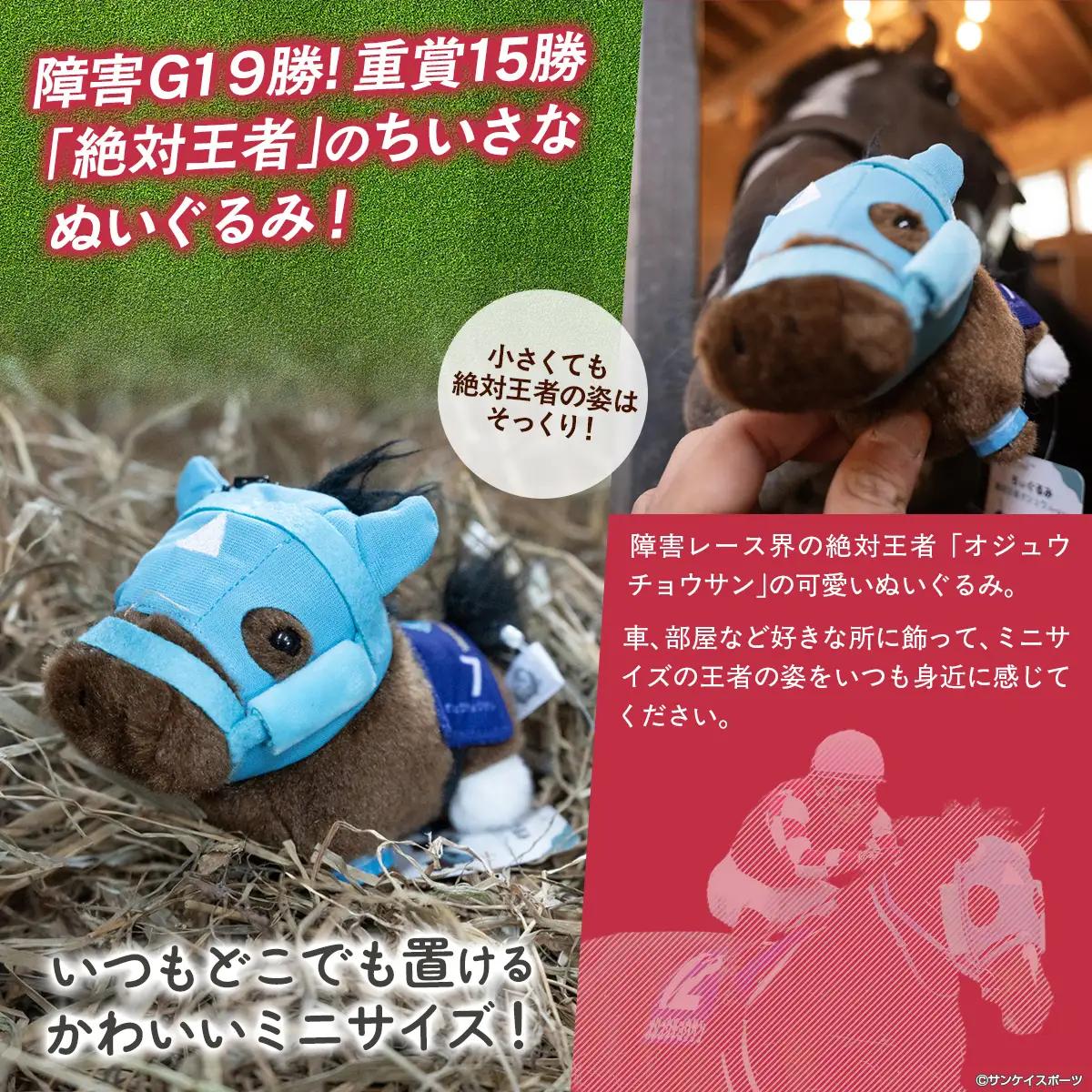 【オジュウチョウサン】ちぃぐるみ　絶対王者バージョン BRTV006