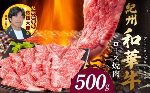 
                  紀州和華牛　ロース焼き肉 500g_BN6104
                