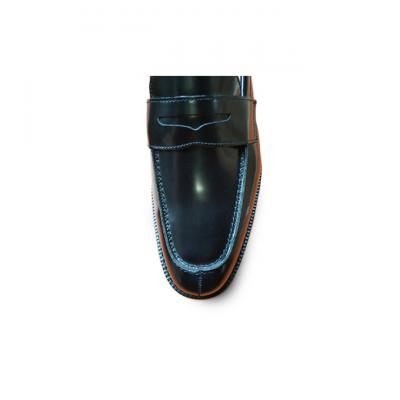 ふるさと納税 新潟市 0319牛革 マッケイ製法トラッドシューズ8802BL サイズ26.5cm[54077071] |  | 02