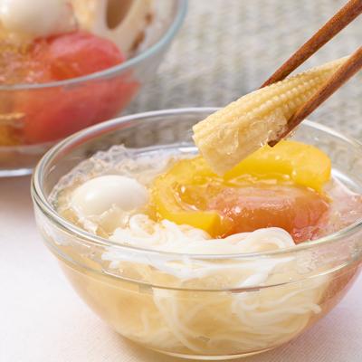 ふるさと納税 茨木市 《約6人前》藤熊　絶品の自家製だし　ジュレ涼風おでん　3袋 |  | 02