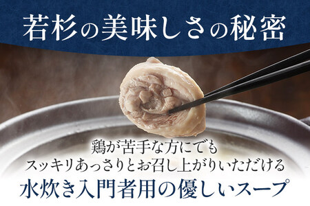 水炊き 4～5人前 セット 博多若杉 
