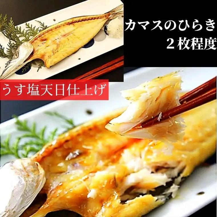 田渕水産 青アジ しらす 干物 セット アジ・カマス うす塩 