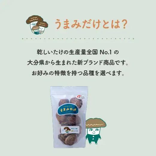 乾し椎茸セット【大分県新ブランドうまみだけ80g×3袋、こつぶ椎茸60g×2袋】 | 豊後高田市 しいたけ