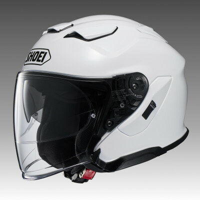 【ふるさと納税】SHOEIヘルメット「J-Cruise 3 ルミナスホワイト」L フィッティングチケット付【配送不可地域：離島・沖縄県】【1646809】