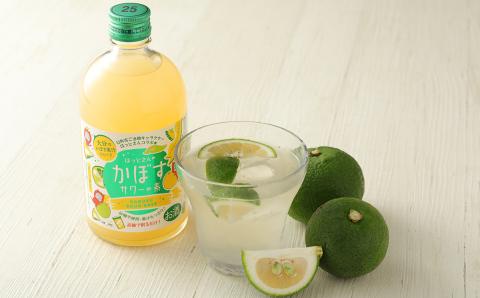 炭酸で割るだけ！かぼす発祥の地からお届けするかぼすサワーの素（計1L）