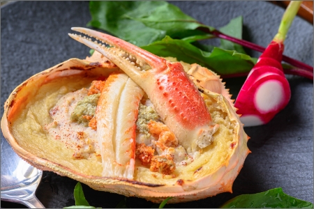 カニ屋が作る海のグラタン 夫婦ズワイガニ 2個セット カニ