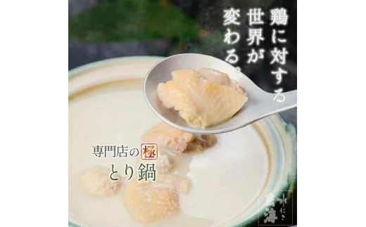 ＜水たき 玄海＞専門店の 丹波 赤どり鍋 【2人前】《水炊き 鍋 鶏鍋 水炊きセット ギフト プレゼント お取り寄せグルメ 贈答》※離島への配送不可※着日指定不可