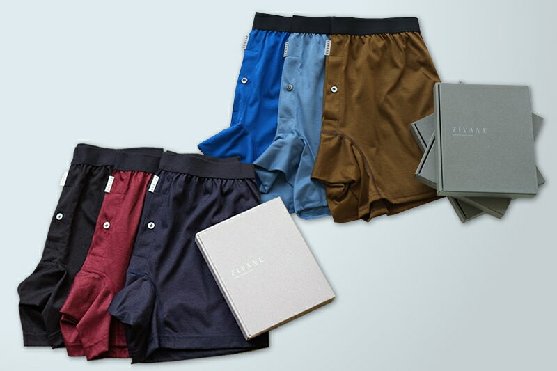 【ふるさと納税】メンズ下着 ニットトランクス (全6色セット) ZIVANE 【トランクス メンズ パンツ ショーツ ニットトランクス メンズ下着 インナー 男性 ボクサーパンツ 栃木県 足利市 】 F7Z-679