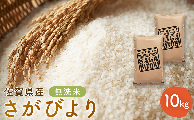 新米 先行予約 さがびより 佐賀県産 無洗米 10kg (5kg×2) 五つ