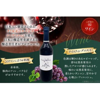 ふるさと納税 韮崎市 ワイン 赤 シエロアンディーノ・レッド 720ml 12本セット |  | 02