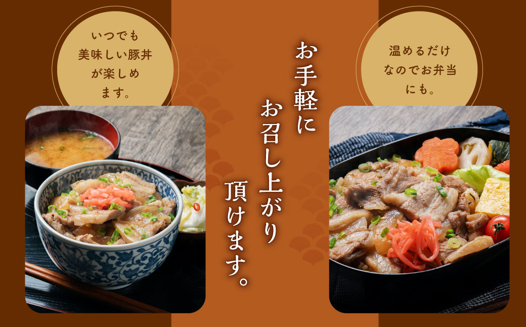 A4167 ジューシー 朝日 豚丼の具 210g×5袋 計1.05kg 豚丼 丼 惣菜